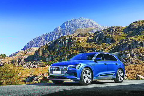 Audi’s new e-vehicle: e-tron 55 quattro