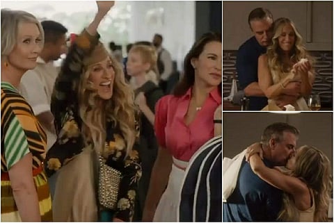 Glimpse from the Sex and the City reboot