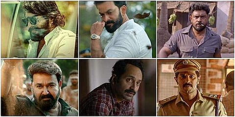 Movies like 'Bheeshma Parvam', 'Aaraattu', 'Kaduva', 'Salute' and 'Thuramukham' have excited Malayalam movie lovers a lot. (Photo| YouTube screengrab)