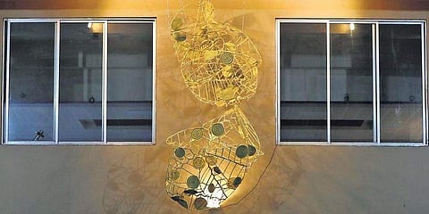 Installation by Ankon Mitra and Prashanta Behera