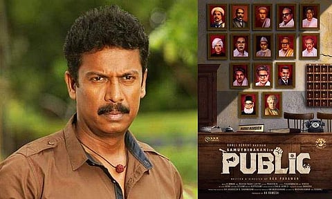 Samuthirakani in debutant director Raa Paman’s upcoming film Samuthirakani in Public
