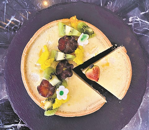 Belgian Rice Pie at The Westin Chennai Velachery