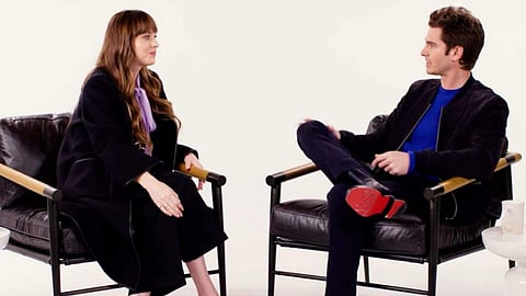 Dakota Johnson with Andrew Garfield