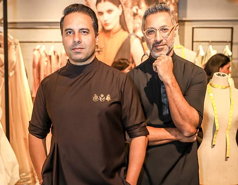 Designer duo Shantanu and Nikhil Mehra