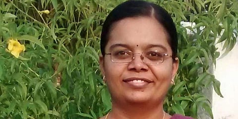 Erode girl T Keerthana (Photo| EPS)