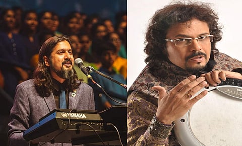 Bickram Ghosh and Ricky Kej