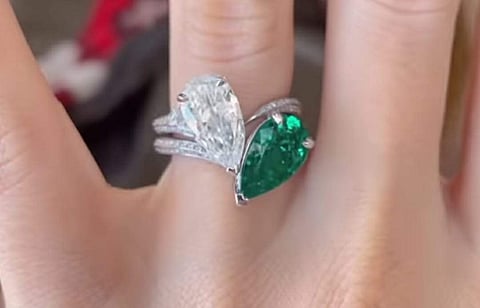 Machine Gun Kelly described the ring he gave Megan Fox as a thoroughbred Colombian emerald, with no treatment.