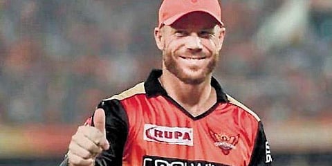 Australian batter David Warner