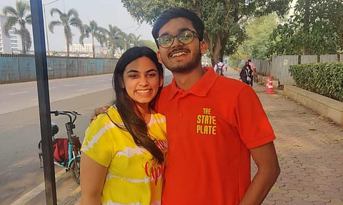 Muskan Sancheti and Raghav Jhawar