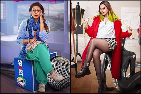 Huma Qureshi and Sonakshi Sinha in Double XL