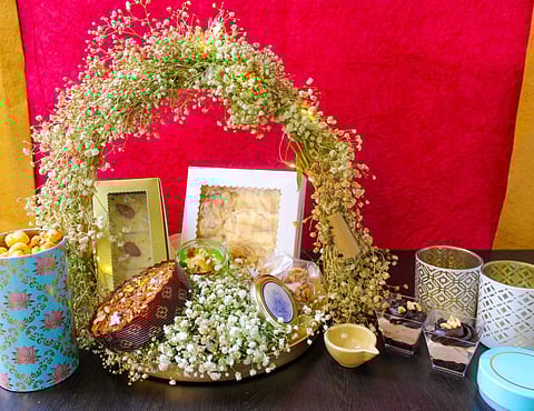 Diwali hamper from Not Just Vanilla