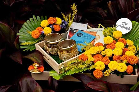 A Diwali gift hamper from Kolkata based label Namah
