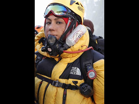 Actor Chandreyee Ghosh as Sunita Hazra in Mission Everest