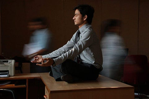 Most beginners struggle to maintain their stillness during meditation