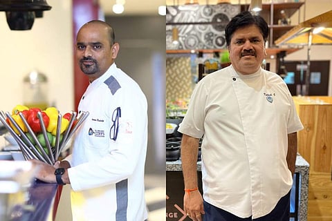 Chef Thimma Reddy and chef Kailash Gundupalli