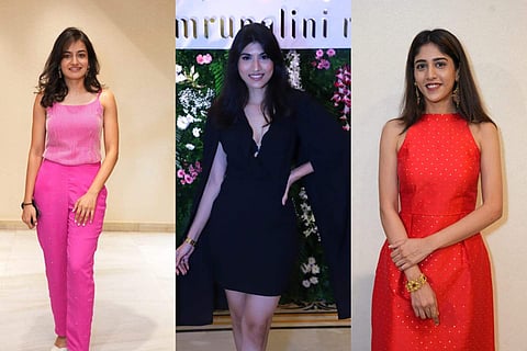 L:R- Anu, Abhimanika, and Chandini