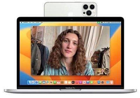 This macOS Ventura feature to turn iPhone into a webcam
