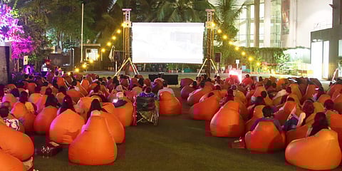 Then Halloween special film screening at Hotel Royal Orchid Bangalore