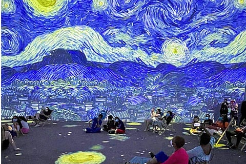 Van Gogh 360 India is an immersive exhibit showcasing more than 300 works of the celebrated Dutch painter