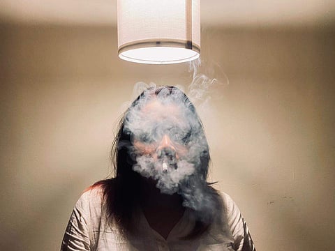 A scene from the play