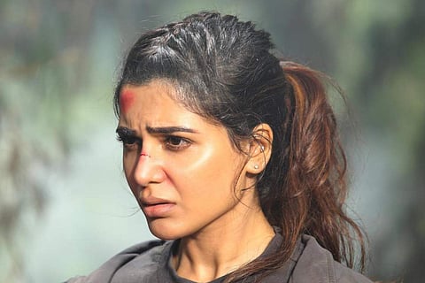 A still of Samantha from Yashoda