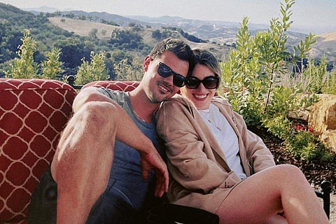 Taylor Lautner proposed to Tay Dome in November 2021 after three years of dating