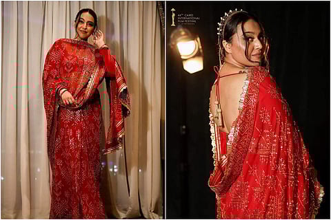 Swara Bhasker's outfit for the 44th Cairo International Film Festival
