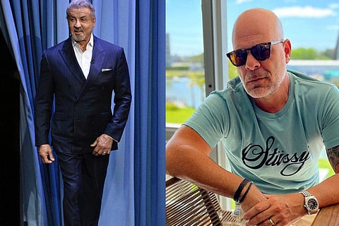 In March 2022, Sylvester took to Instagram to share an old picture of him with Bruce