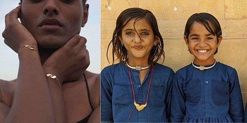 The bracelet designed by Anita Dongre