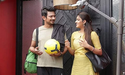 A still of Udhayanidhi Stalin in Kalaga Thalaivan