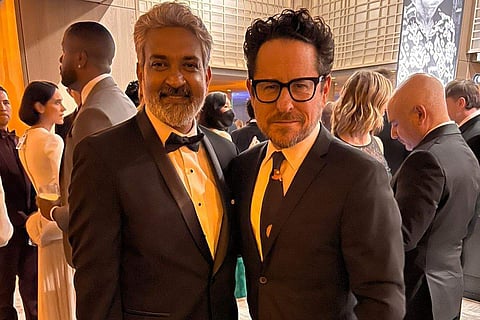SS Rajamouli with JJ Abrams