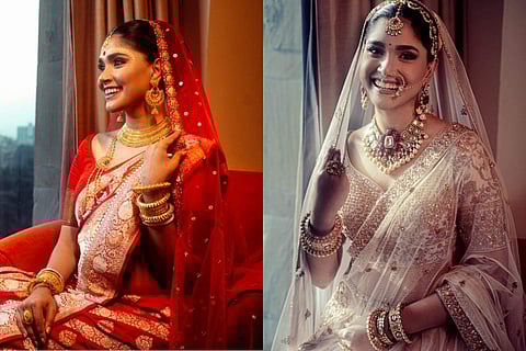 Bridal looks created by Abhijit Paul
