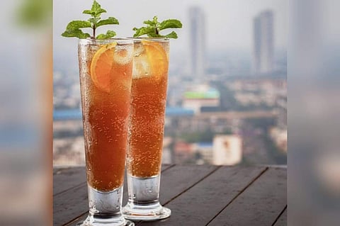 Enjoy your drinks with an amazing view