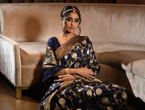 Swastika Dutta in a Coloroso weave