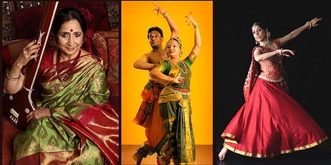 Artistes who will be performing at Natya Taringini’s Parampara festival