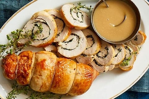 Stuffed Turkey Breast