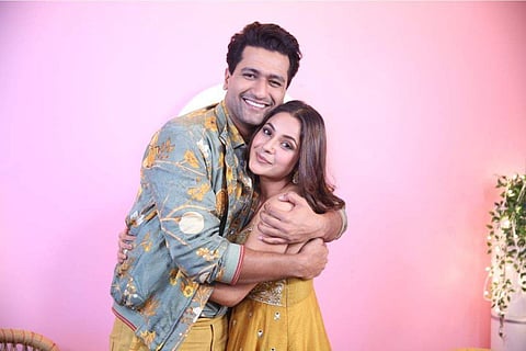 Vicky Kaushal and Shenaaz Gill