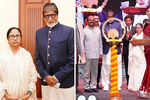 Amitabh Bachchan at the Kolkata International Film Festival
