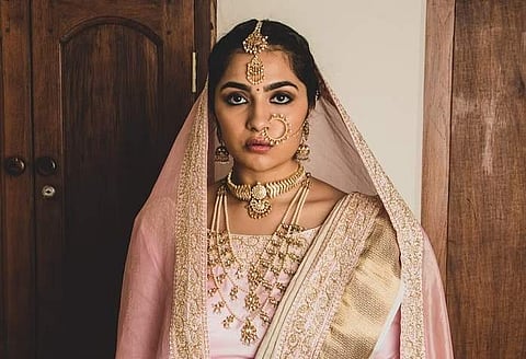 A look from Latha Puttanna’s collection