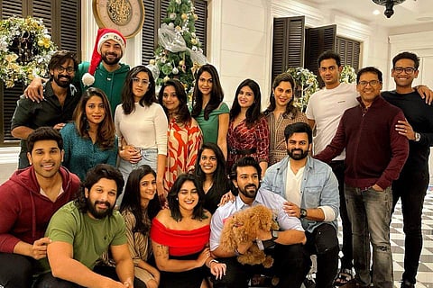 Ram Charan and Upasana Christmas party