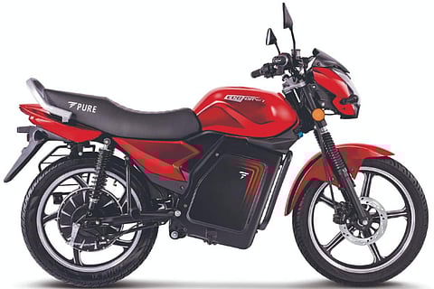 Pure EV has worked hard to ensure that the bike feels robust and boasts of a good fit and finish