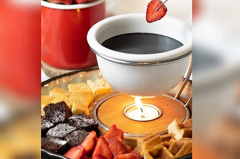 Chocolate fondue