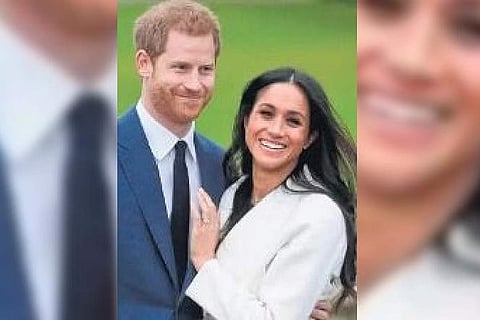 The Duke and Duchess of Sussex Harry and Meghan