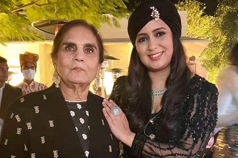 Harshdeep Kaur with Salma Khan