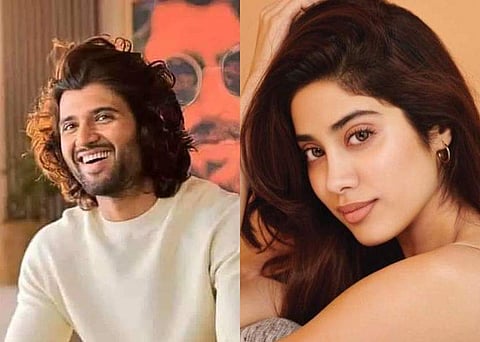 Vijay Deverakonda and Janhvi Kapoor