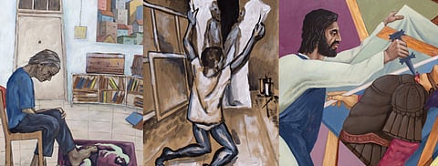 Paintings by Sudhir Patwardhan