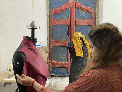 Vaishali in her studio