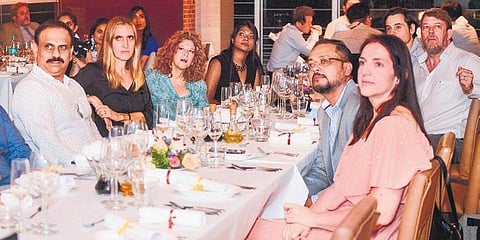 Scenes from the Italian Wine Dinner. (Photo| Debadatta Mallick, EPS)