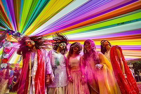 The festival of colours