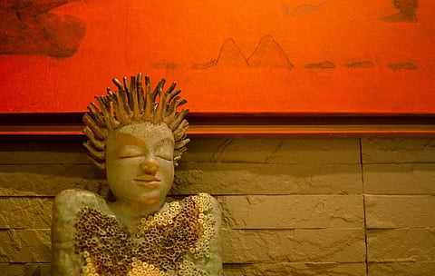 A glimpse of the exhibition by Kaee Contemporary